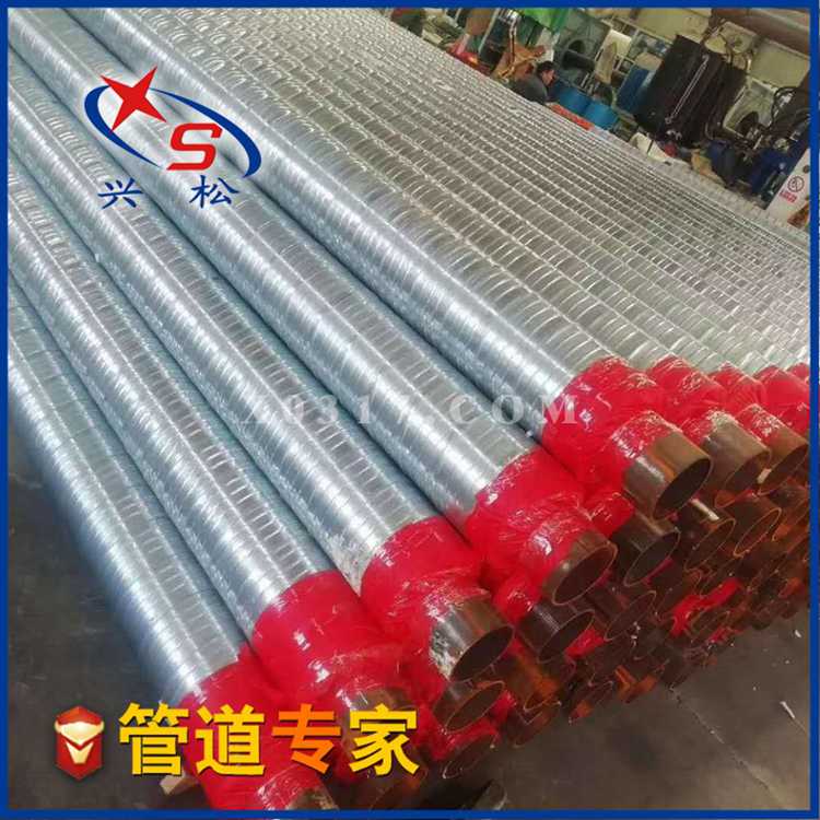 室外架空铁皮外护保温管