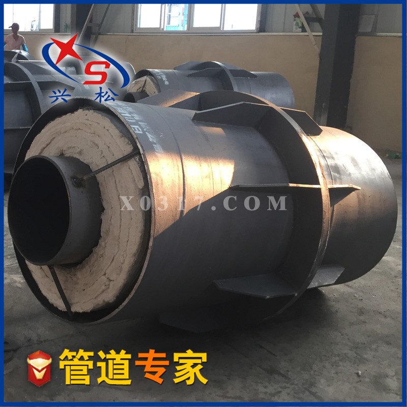 直埋管隔热型内固定节（带隔断）